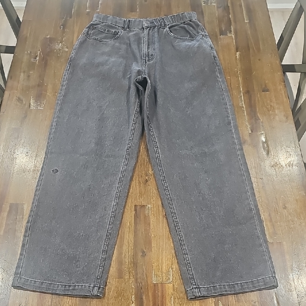 Converse Open Hem Baggy Denim Jeans